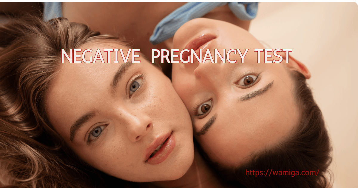 Period a week late negative pregnancy test — woman holding a negative test looking concerned