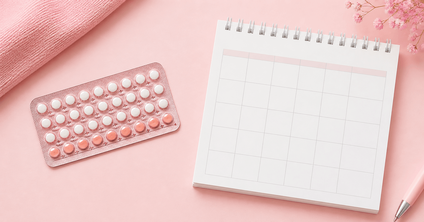 Woman waiting for period after stopping the birth control pill