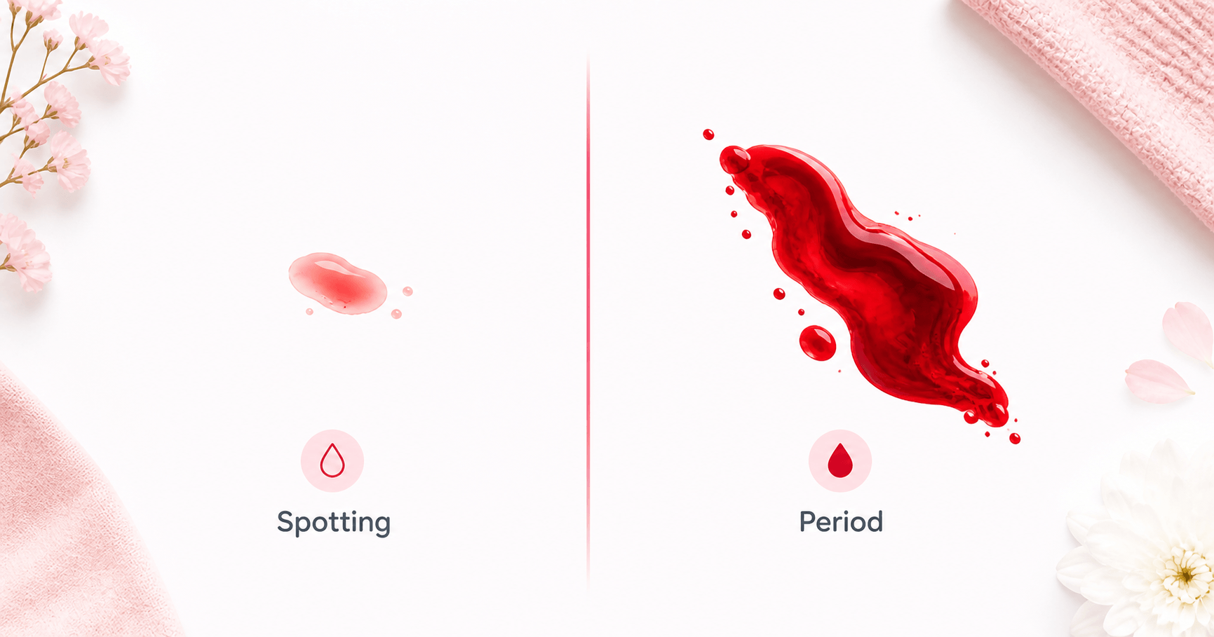 Spotting vs period — how to tell the difference